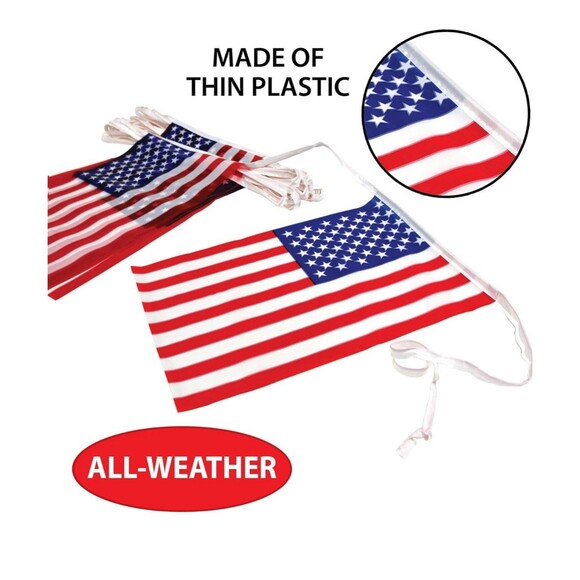 Beistle Outdoor American Flag Banner - Patriotic | Party Supply | Decoration - Picture 4 of 5